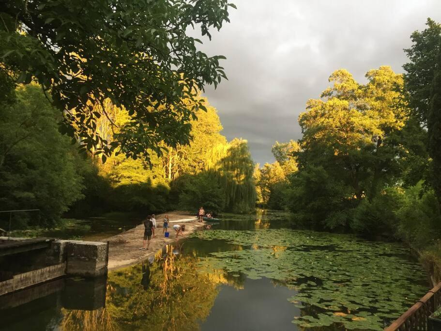 Magnifique Moulin Proche Chablis, Jacuzzi Et Riviere Villa Annay-sur-Serein Екстериор снимка