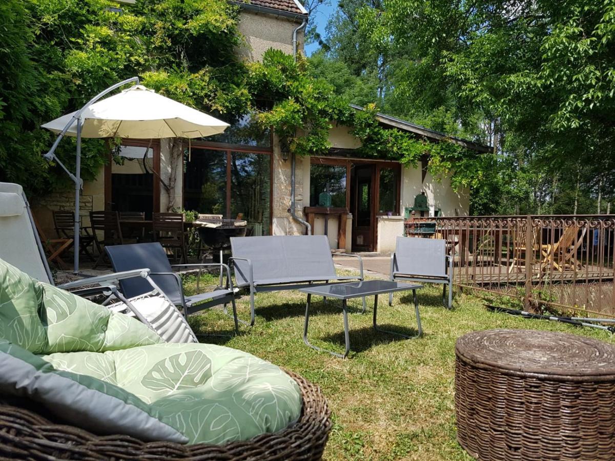 Magnifique Moulin Proche Chablis, Jacuzzi Et Riviere Villa Annay-sur-Serein Екстериор снимка